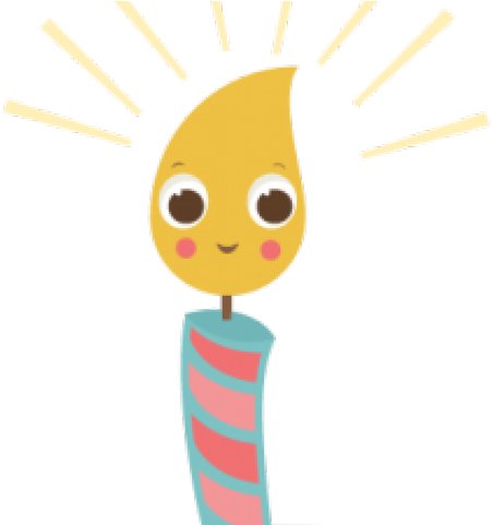 Birthday Candles Clipart Church Candle - Candle (640x480)