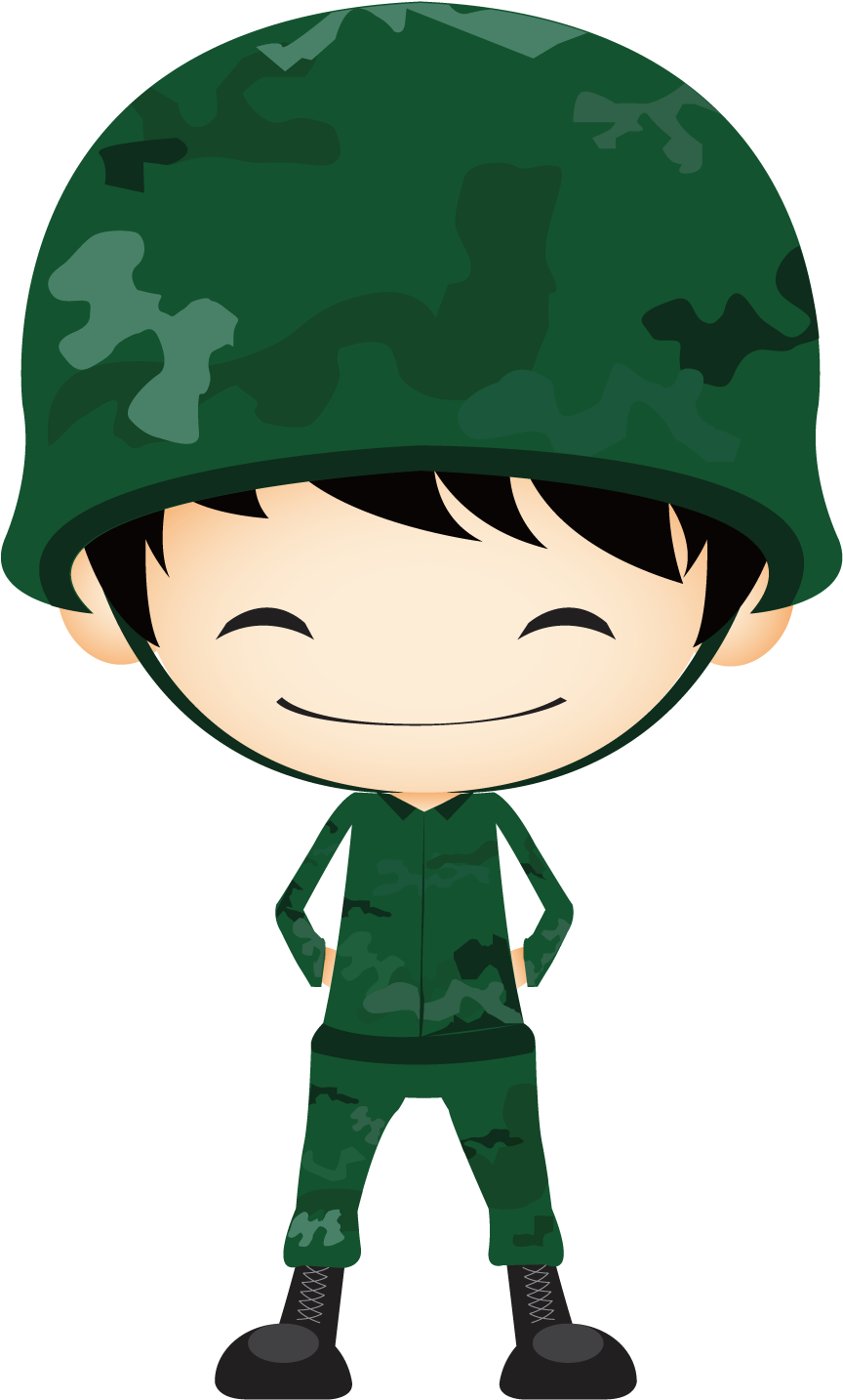 Army Soldier Clip Art - Clip Art Army Cute (1500x1500)