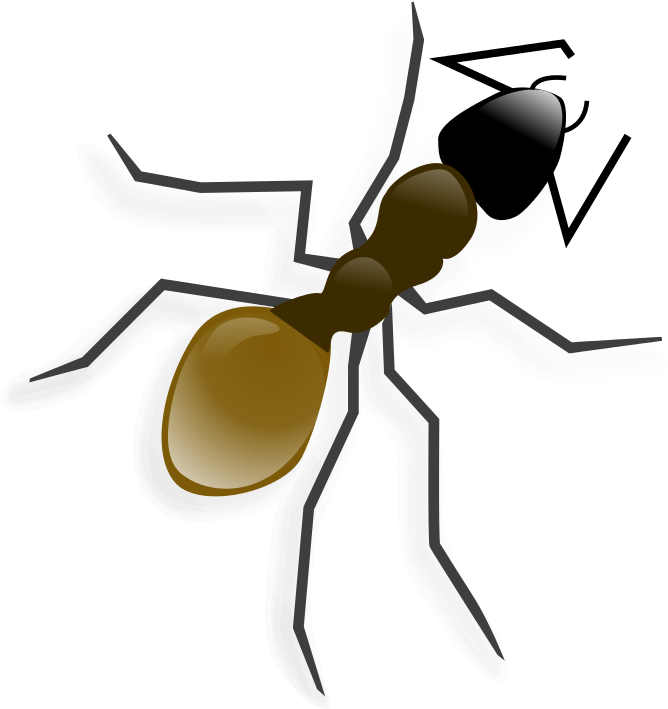 Livestock Doodle Vector / Hewan Ternak Vektor - Ant Clip Art (800x800)