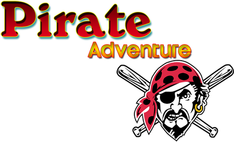 Pirate Cave Adventure - Wall Sign: Pittsburgh Pirates Pirate Head Lasercut (500x303)