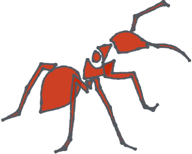 How The Ant Moved The Mountain - Ant (396x318)