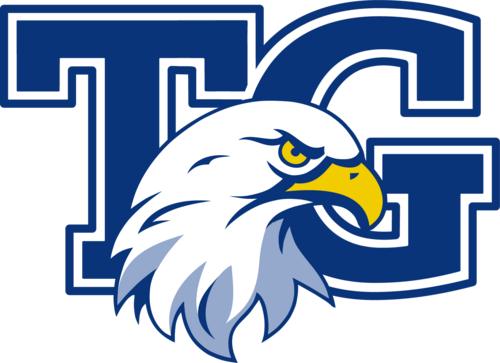 Tg Eagle Baseball - Totino Grace High School Logo (500x363)