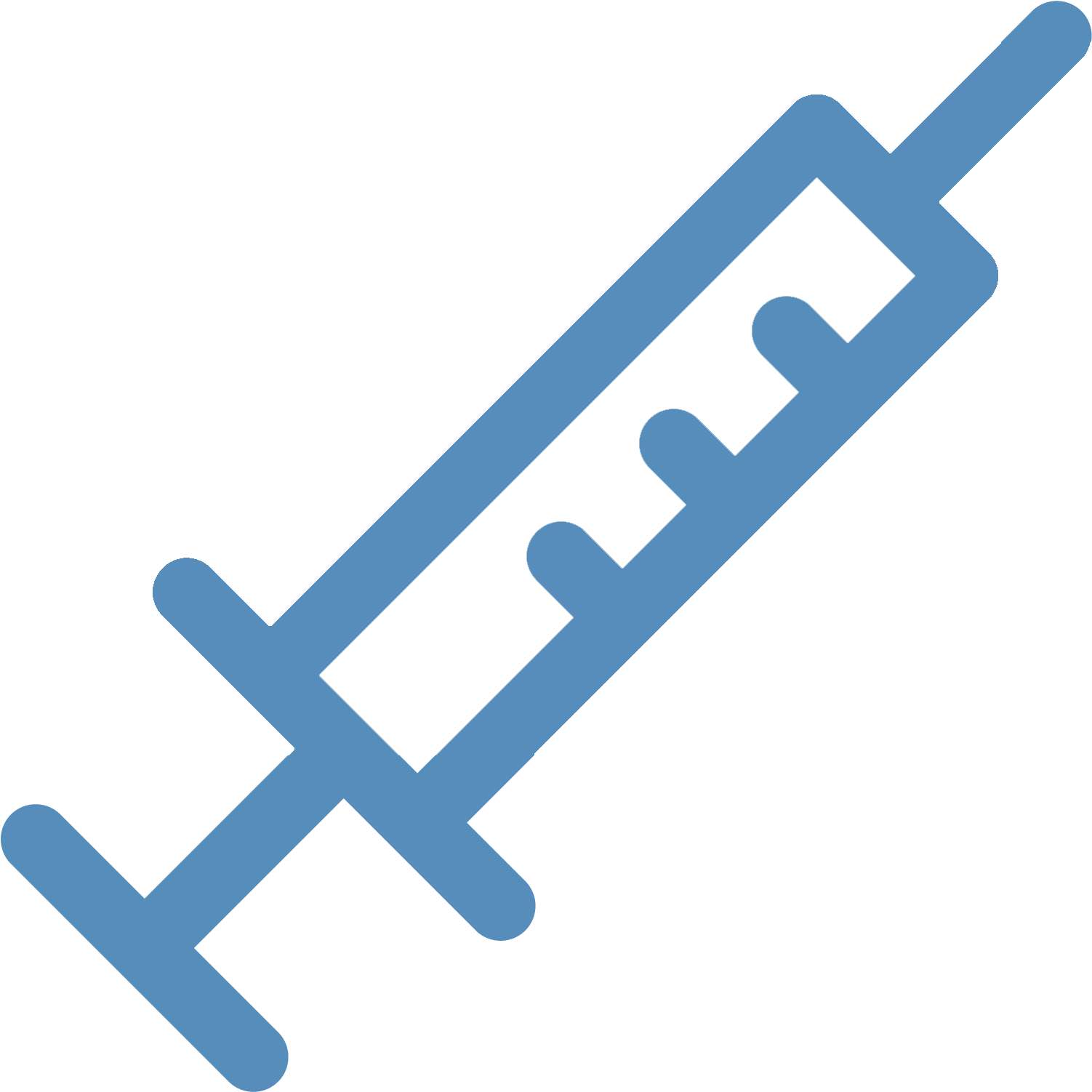 Syringe Hypodermic Needle Injection Clip Art Blue Syringe - Hypodermic Needle (1587x1501)