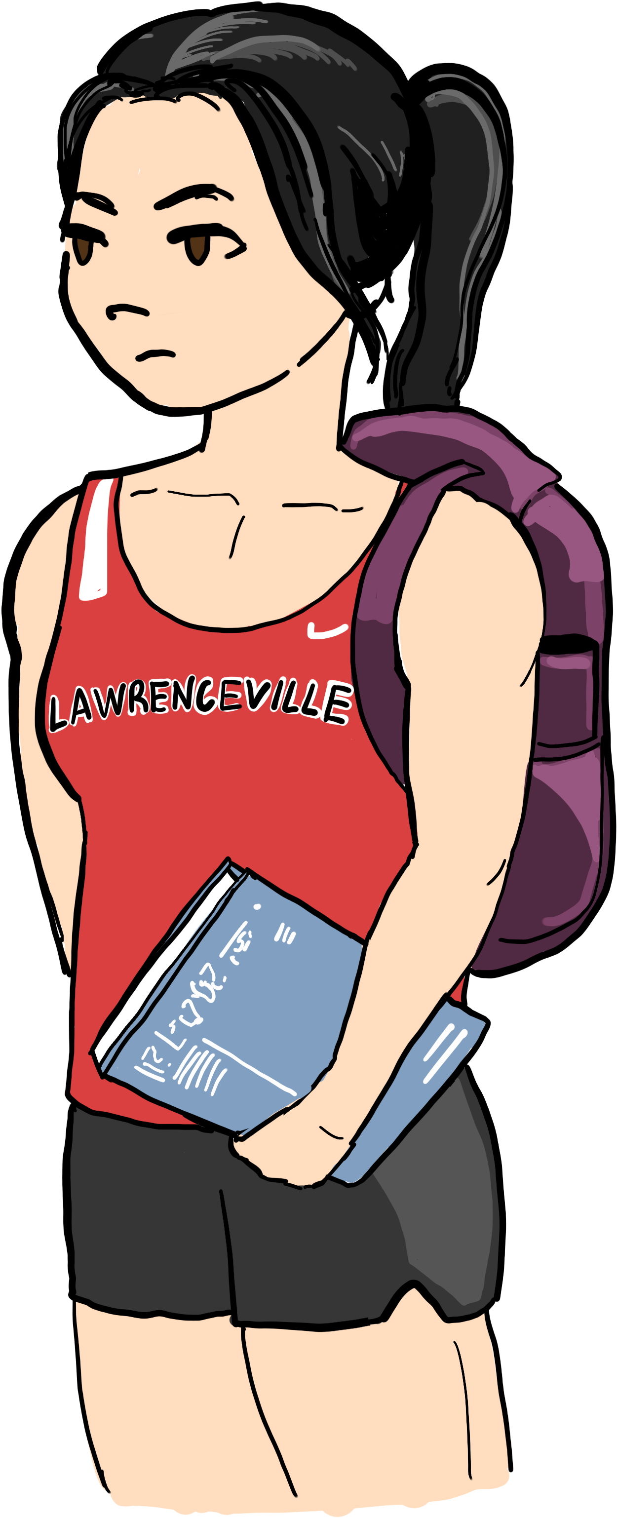 Collegiate Recruitment At Lawrenceville - Cartoon (3000x4000)