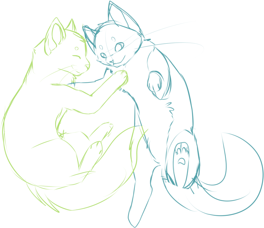 Silberfeder Commission Sketch By Nikashia Silberfeder - Sketch (1024x816)