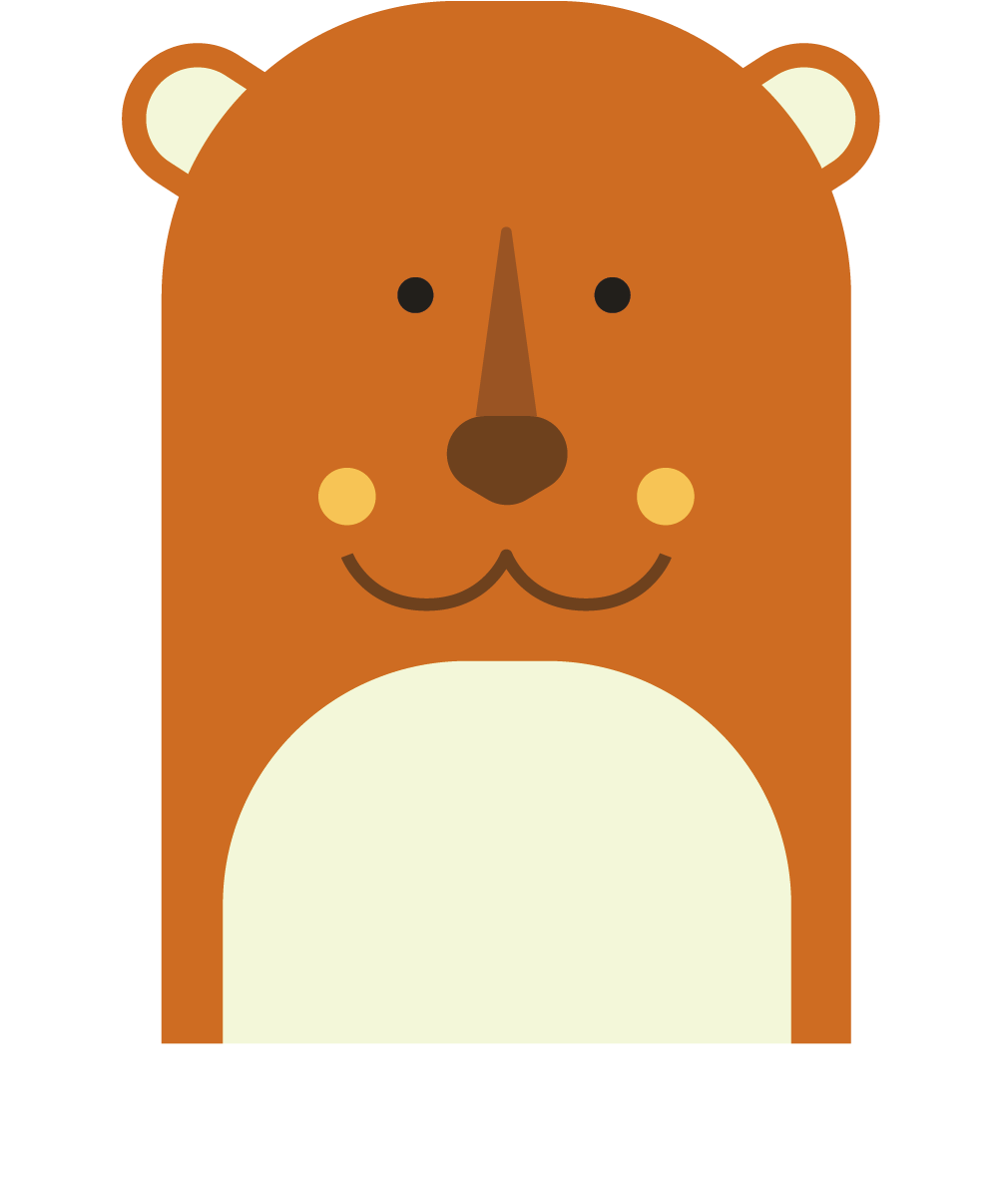 Lion Bear Tiger Animal Illustration - Lion Bear Tiger Animal Illustration (1009x1207)