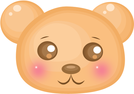 Cute Bear By Llenalove - Cute Bear Png (503x378)
