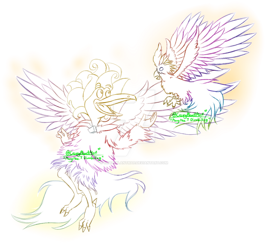 Codex And The Phoenixprism By Crazyplantmae - Illustration (931x858)