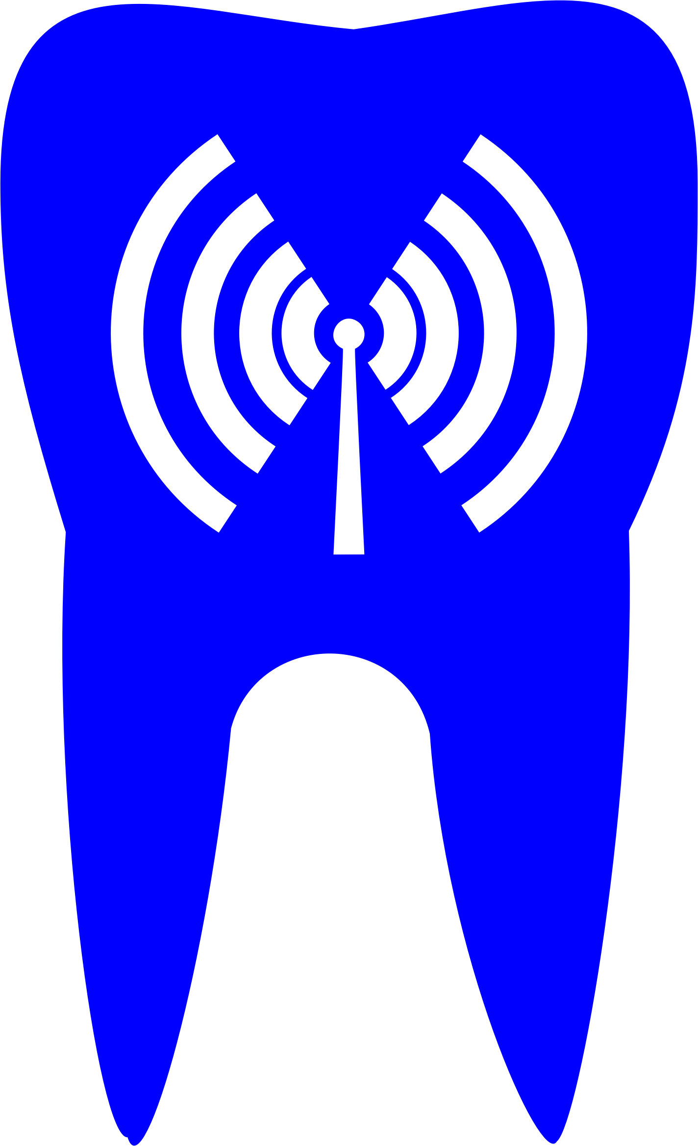 Big Image - Bluetooth Clip Art (1424x2338)