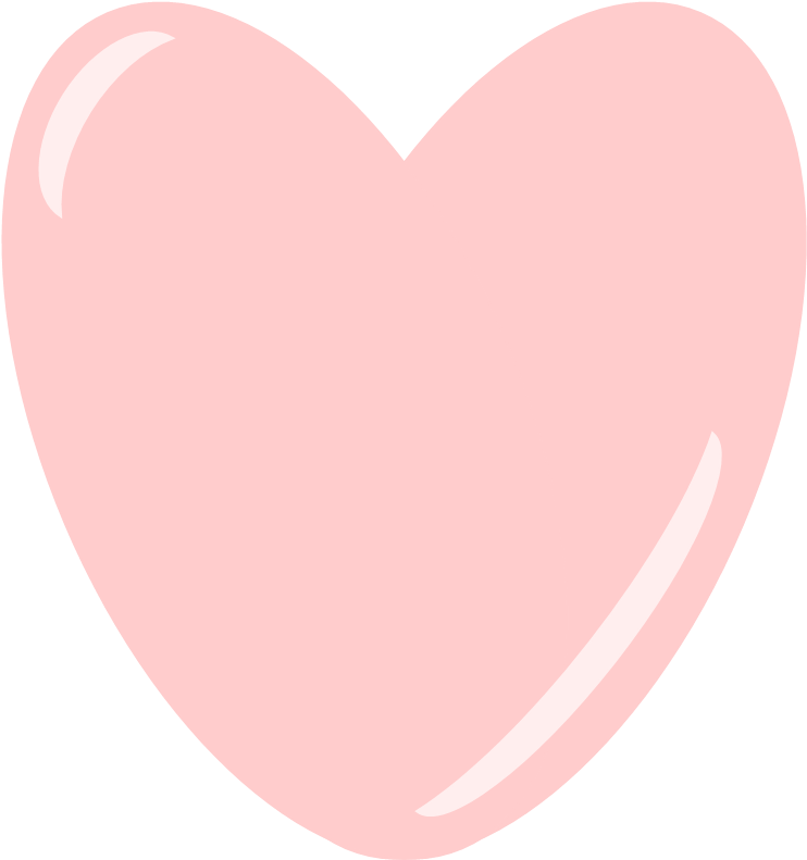 Pink Heart Clipart Png - Clip Art (1000x1000)