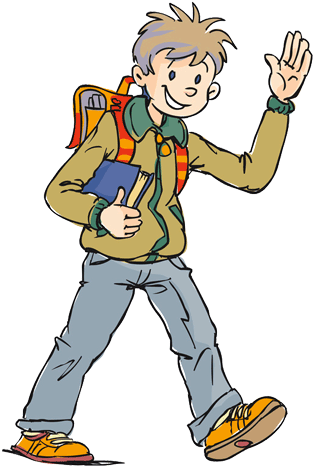 To Register For The Afterschool Program, Contact Us - Cartoon (325x474)