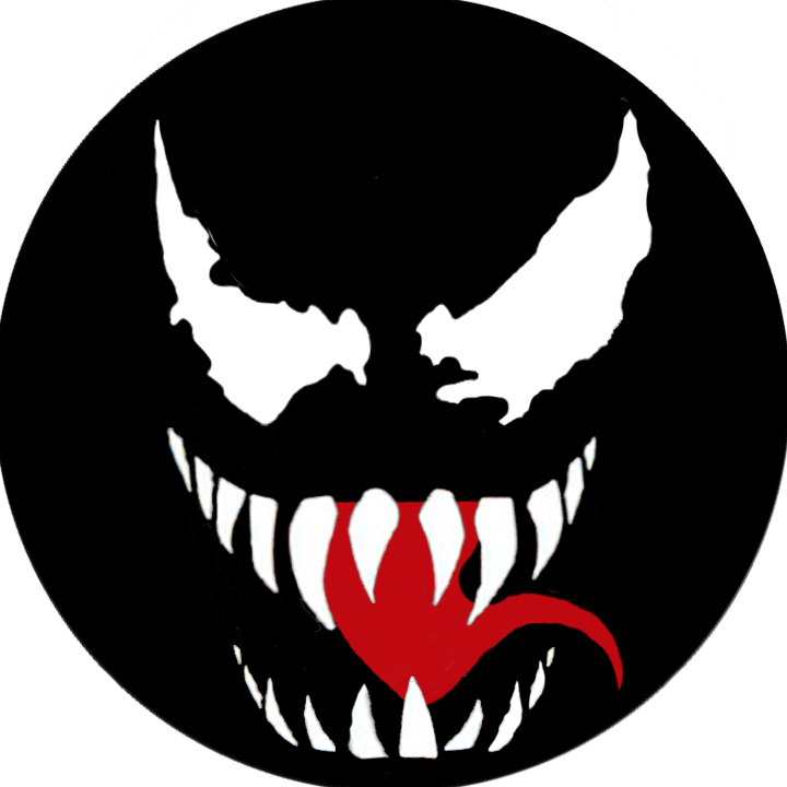 Venom Icon By Ymeisnot - Venom Face Transparent (720x720)
