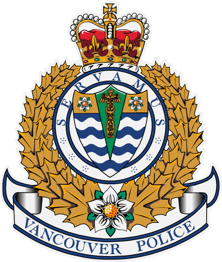 Vpd Logo - Vancouver Police Department Logo (449x529)