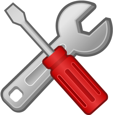 Wrench Clipart Red - Wrench Png (417x417)