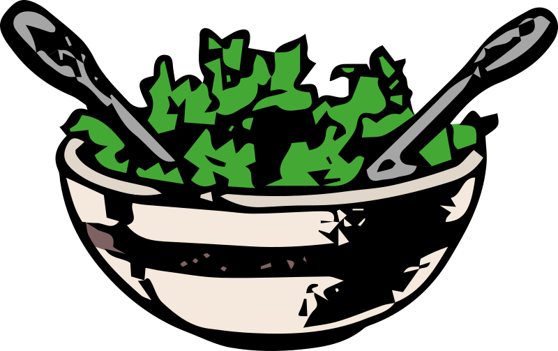 Medium Image - Salad Clip Art Png (800x503)
