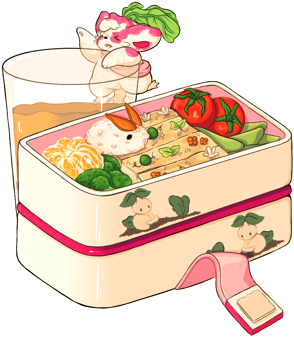 Salad Bento Lunch By Allibunn - Salad (1200x1200)