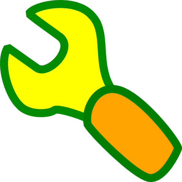 This Free Clip Arts Design Of Wrench Png - Tesisat Anahtarı Transparan (594x595)