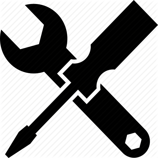 Spanner Clipart Setup - Spanner And Screwdriver Icon (512x512)