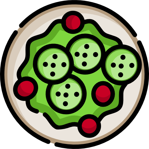 042 Salad Icon - Circle (512x512)