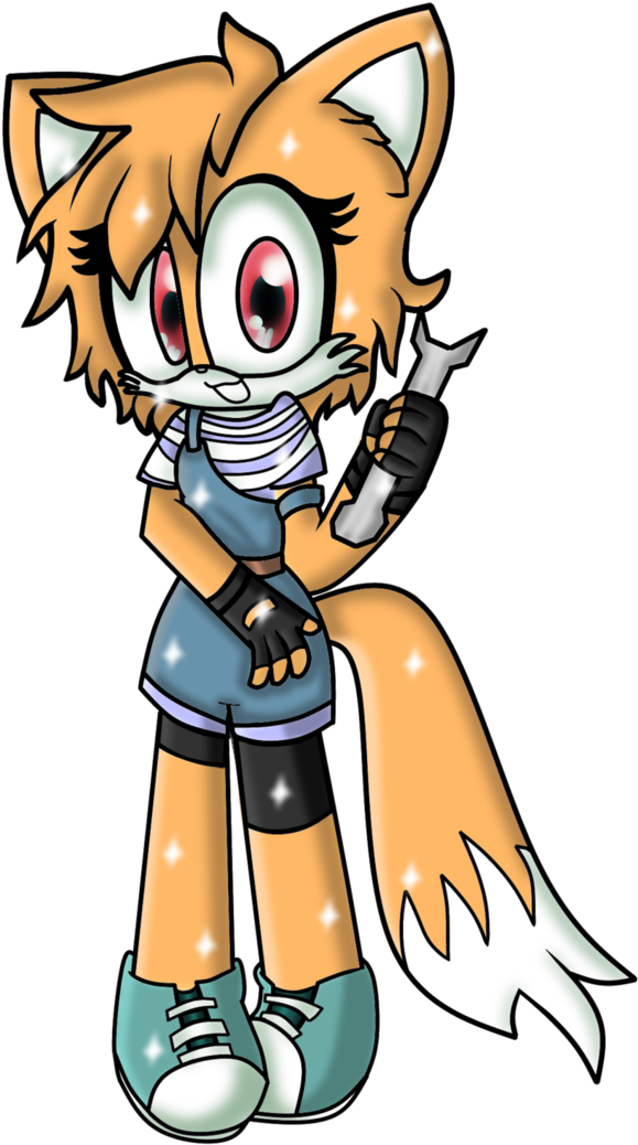 Wrench Fox Lol By Kiwizzy - Cartoon (721x1109)