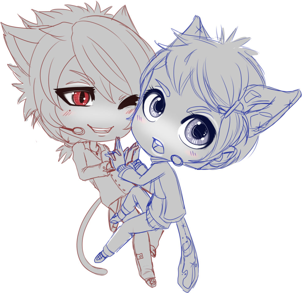 Jax X Oliver - Cartoon (1024x1024)