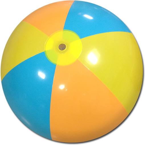 Largest Selection Of Beach Balls - Ball Beach 35 Splash Spray (525x525)