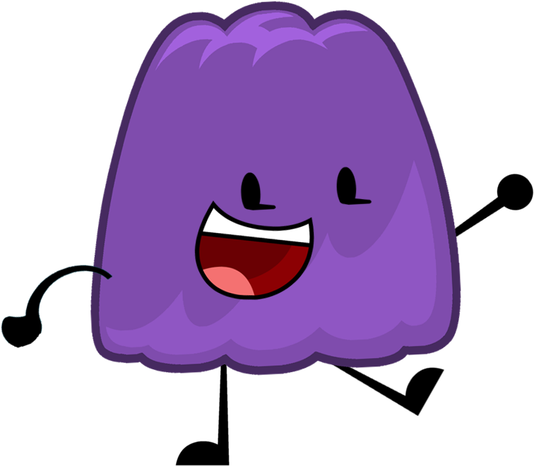 Jelly Pose - Battle For Dream Island Jelly (793x677)