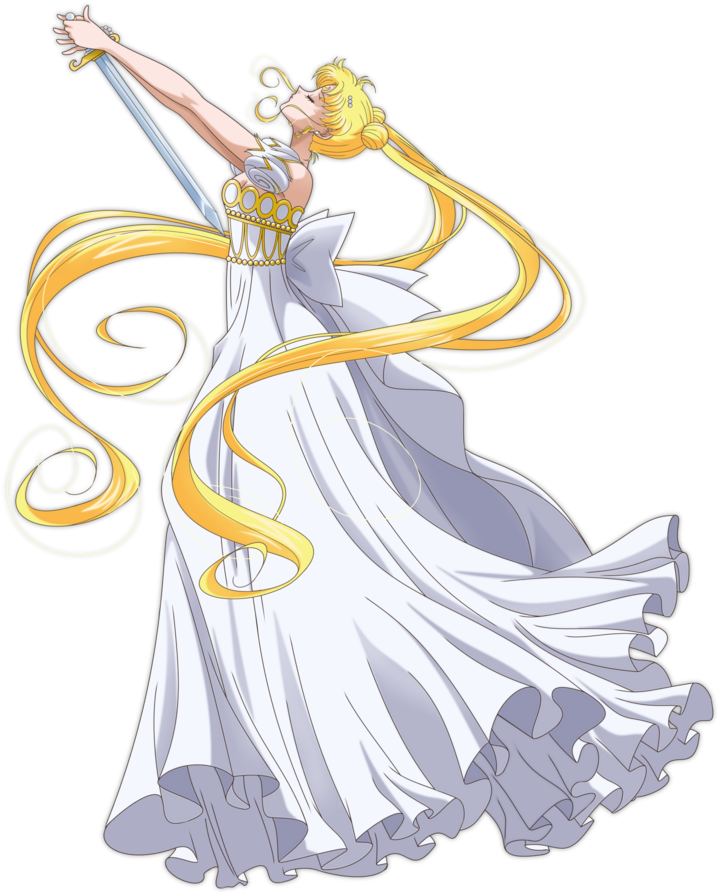 Sailor Moon Crystal - Sailor Moon Queen Serenity (828x964)