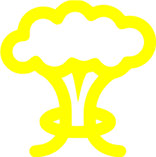 White Mushroom Cloud Png (512x512)