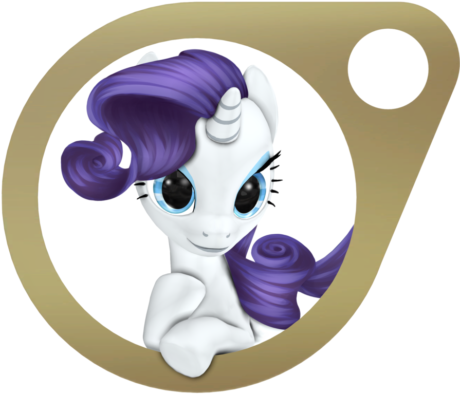Sfm-rarity [ Drawn Mane ] By Gleboss - Sfm Rarity (894x894)