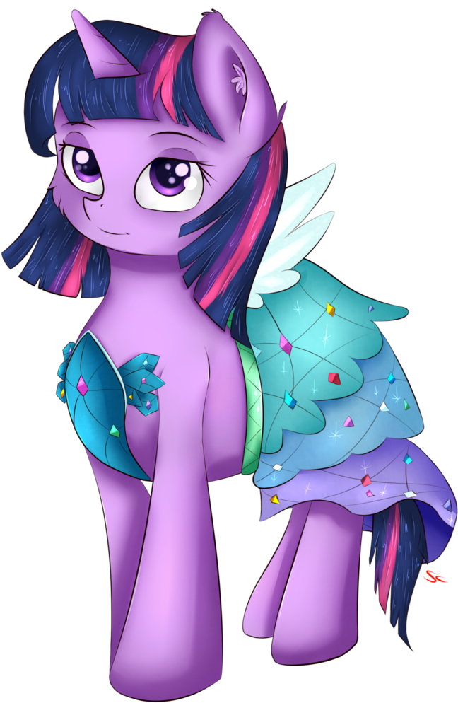 Twilight Looks So Adorable - Cartoon (713x1024)