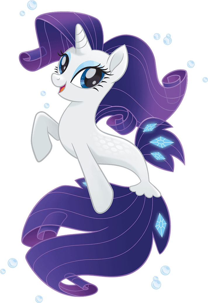 Mlp The Movie Seapony Rarity Official Artwork - My Little Pony Movie Rarity (712x1039)
