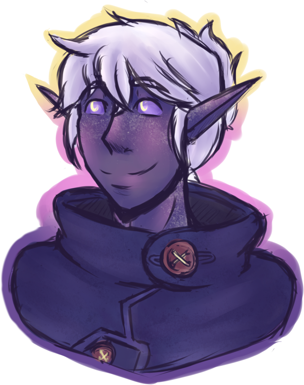 I Fell Bad To Not Post A Lot Of Drawing Recently But - Cartoon (1280x1280)