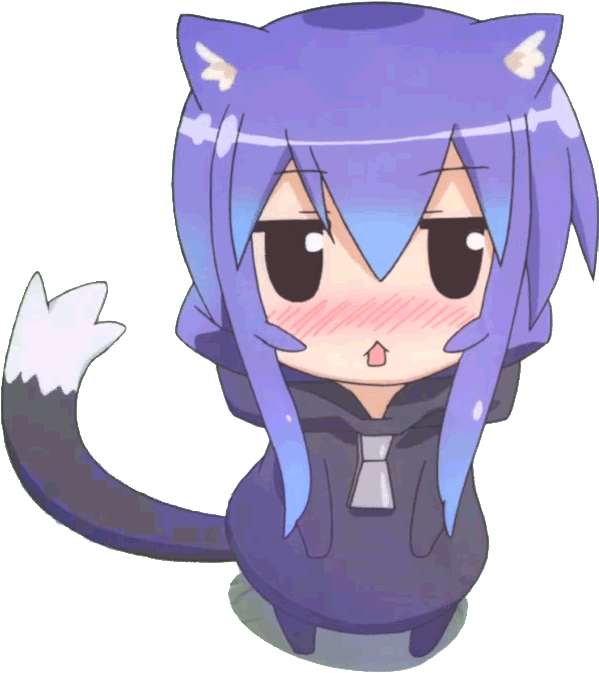 Nekos Kawaii Anime Gif (720x720)