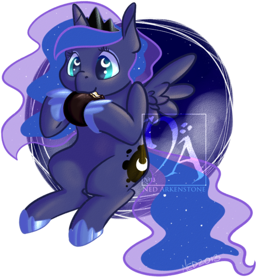 Abstract Background, Alicorn, Artist - Cartoon (570x600)