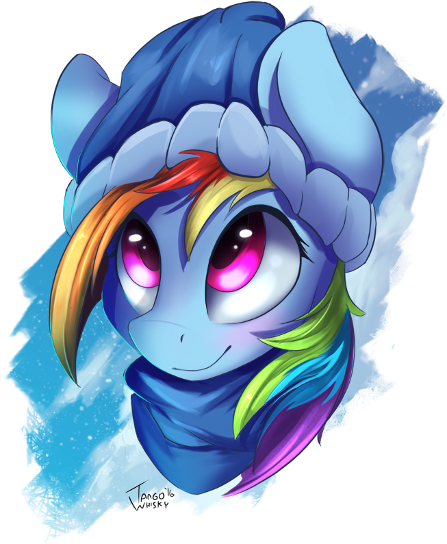 Blue Fast By Tango-whisky - Rainbow Dash (700x900)
