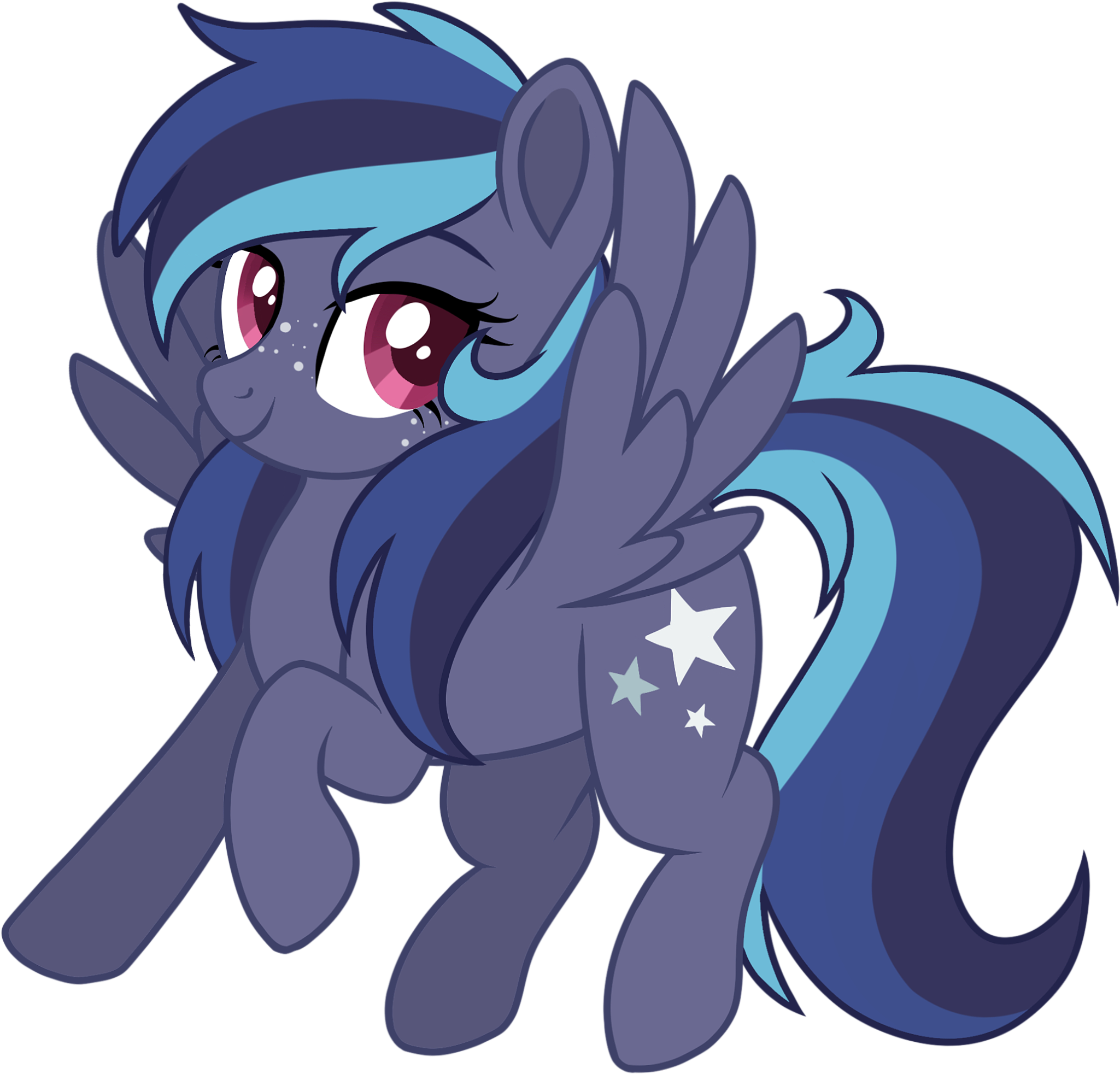 Epochaii, Female, Mare, Oc, Oc - Cartoon (2048x2048)