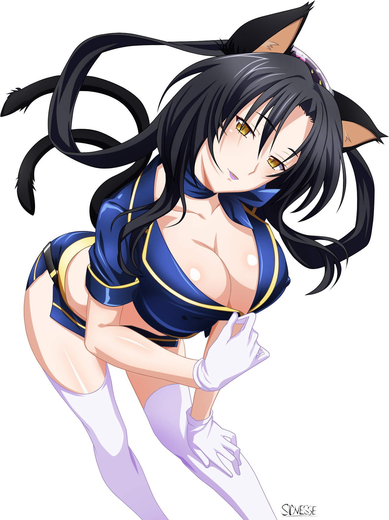 Anime High School Dxd Nekomata Mangaka - Uniform (1440x1759)