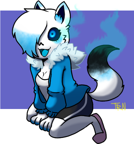 Furry Sans Best Curator 2017 By Wafflegolem - Furry Sans (644x580)