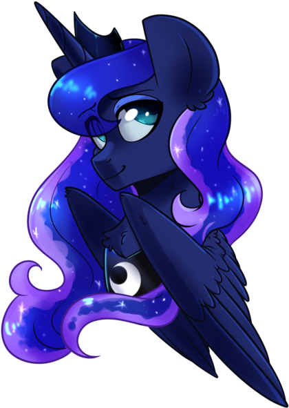 Annakitsun3, Female, Mare, Marriage, Princess Luna, - Drawing (464x600)