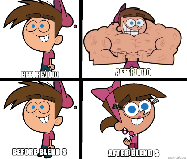 Blend S Changes Your Life - Blend S Memes Español (610x520)