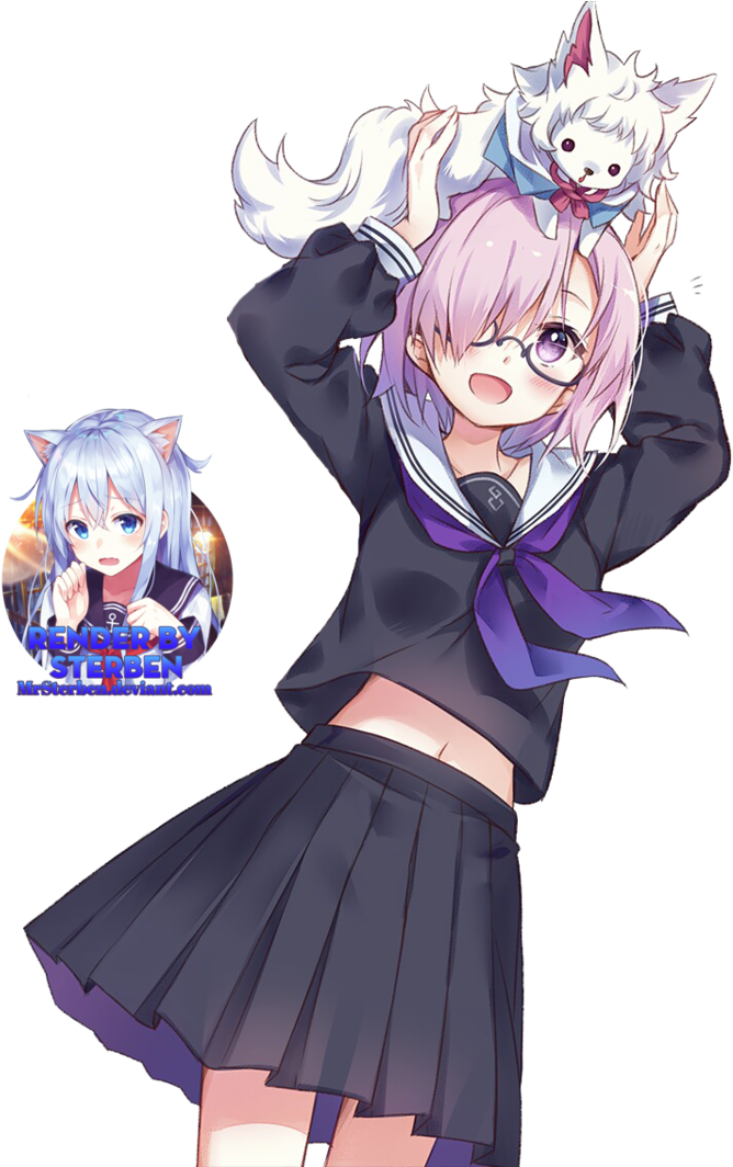 Anime Girl Render [6] By Mrsterben - Anime Girl Render (751x1063)