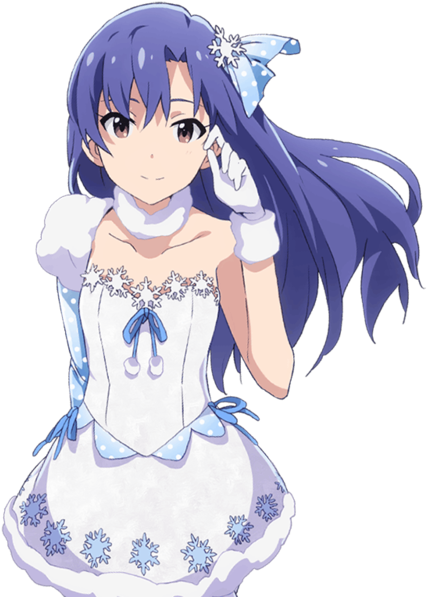 Anime, Anime Girl, And Pretty Girl Image - Chihaya Kisaragi (500x650)