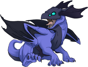 Blue Dragon - Flight Rising The Mirror Dragon (350x350)