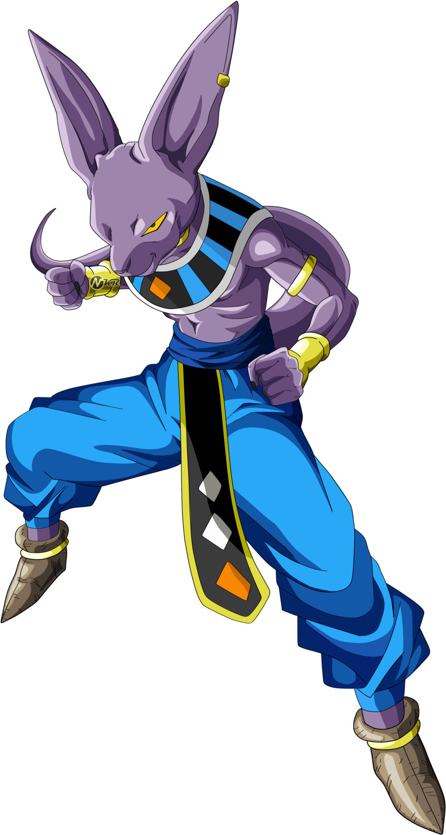 Bills By Naironkr-d9qxhe0 - Dragon Ball Bills Vector (1024x1765)