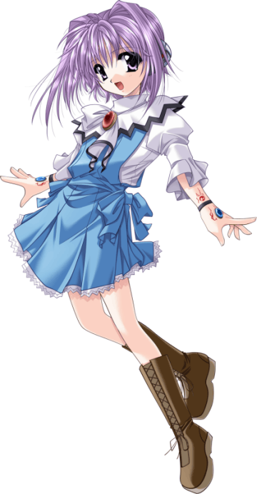 Anime Girl Color Ink Tattoo Design - Custom Tailor Made Cosplay Costume Inspired By Macle (360x692)