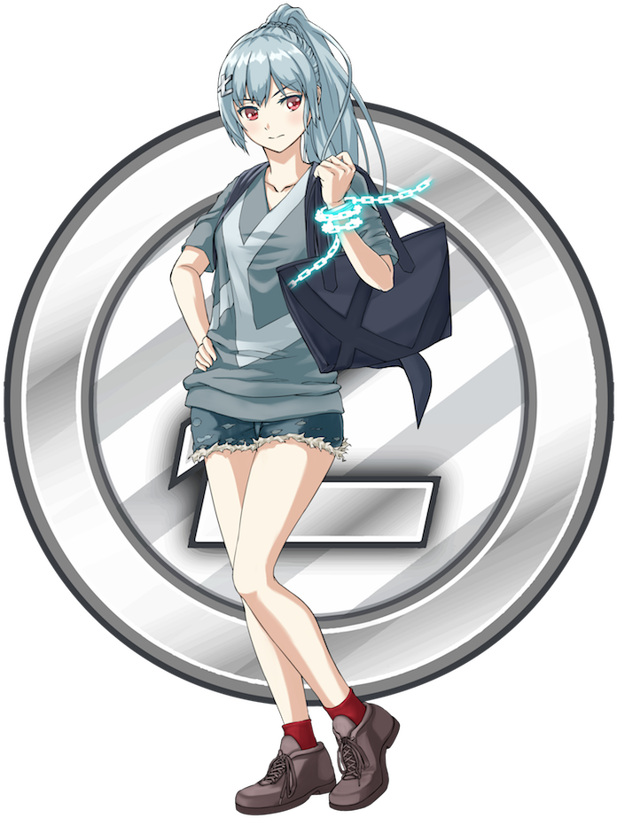 Litecoin - Cryptocurrency Anime Girl (713x1000)
