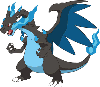006charizard-mega X Xy Anime - Charizard Mega Evolution X (391x342)