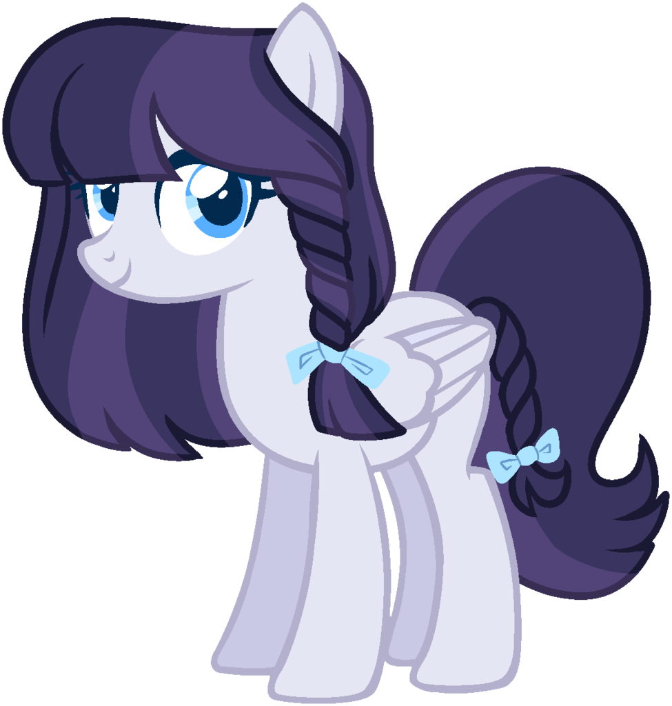 Dannymomochi, Braid, Female, Mare, Oc, Pegasus, Pony, - Cartoon (975x1024)