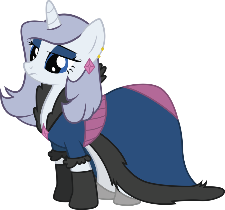 Platinum Decree, Gala/sorceress Dress By Duskthebatpack - Mlp Platinum Decree (925x864)